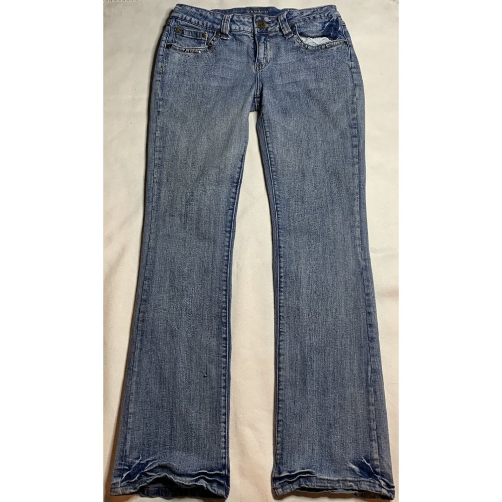 Women's Zana‎ Di Embellished Jeans Light Wash Size 11